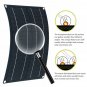 1050*540mm 100W IP65 Solar Panel PET+Monocrystalline Silicon Cell with Connector