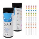 100PCS Upgrade 14-in-1 Drinking Water Test Strip Tap Water Quality Test Strip For Testing Hardness P