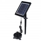3.5W Brushless Solar Water Pump LED Solar Powered Water Pond Filter Pump Home Garden Submersible Fis
