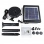 3.5W Brushless Solar Water Pump LED Solar Powered Water Pond Filter Pump Home Garden Submersible Fis