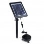 3.5W Brushless Solar Water Pump LED Solar Powered Water Pond Filter Pump Home Garden Submersible Fis