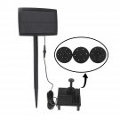 1.5W Solar Powered Water Pond Filter Pump Home Garden Submersible Fish Tank Fountains Solar Solar Wa