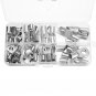 B1911 140pcs Kit 60Pcs Terminals Crimp Ring 80Pcs Heat Shrink Tube Ring Lug Terminal With Box