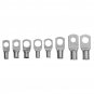 B1911 140pcs Kit 60Pcs Terminals Crimp Ring 80Pcs Heat Shrink Tube Ring Lug Terminal With Box
