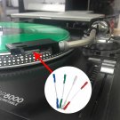 4Pcs 50mm 5N Pure Sliver Leads Header Headshell Wire Cable Litz For 1.2-1.3mm Pins