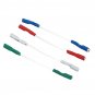 4Pcs 50mm 5N Pure Sliver Leads Header Headshell Wire Cable Litz For 1.2-1.3mm Pins