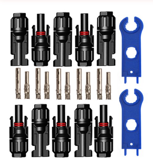 5 Pairs Connector 1pair Spanner Male Female 30A 10/12/14AWG Cable Plug Solar Panel System Supply
