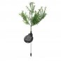 2 Pcs Solar Power Glass Stake Light Outdoor Garden Path Luminous Lamps Decor