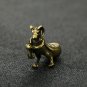 China Collection Archaize Brass Lucky Money Mouse Keychain Pendant Small Statue