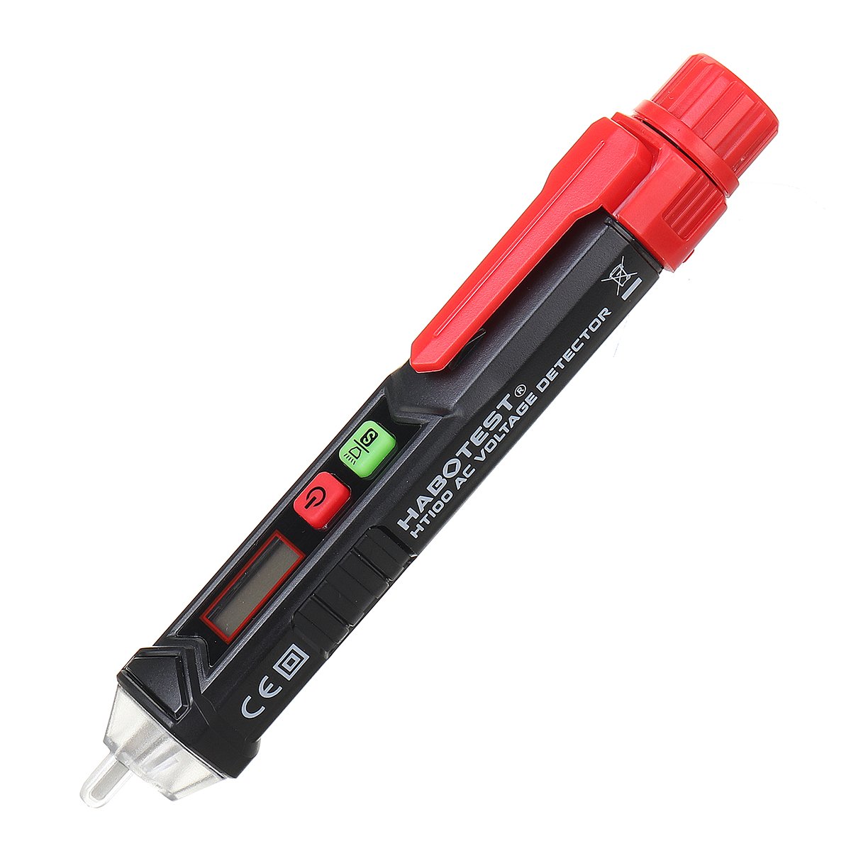 Non-Contact Voltage Tester Pen Detector Digital Induction Pen Break Point Acoustooptic Alarm