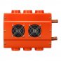 DC12V 300W 6 Holes Air Heater Warmer Car Travel Heater Warmer Thermostat Fan Window Defroster Demist