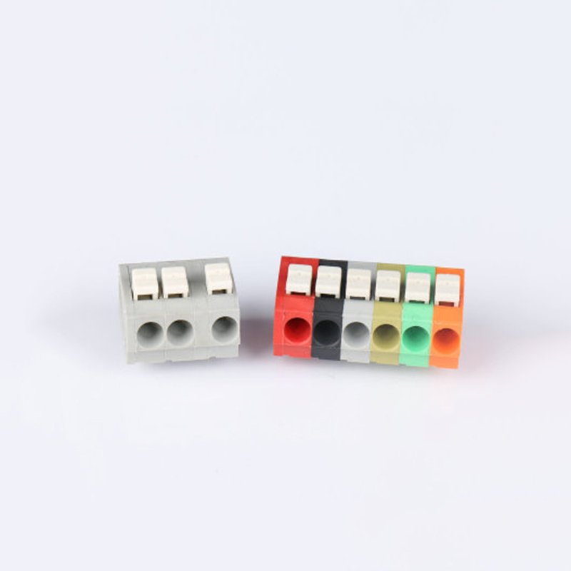 10PCS BEST 8 Pin Plug-in Brass Wire Connector Terminals LED Flame Retardant Terminal Block Connector
