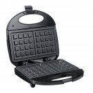 750W Electric Waffle Cake Donut Snack Maker Non-Stick Baker Kitchen Breakfast Machine 220-240V