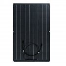 80W Flexible Solar Panel Kit Waterproof Monocrystalline Camping Vehicles Car Battery Charger