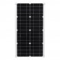 30W 5.5V Monocrystaline Solar Panel Kit USB Waterproof Flexible Solar Charger Controller For RV Car