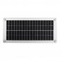 Mono Solar Panel Waterproof DC USB Monocrystaline Flexible Solar Charger Power Bank Outdoor Camping 