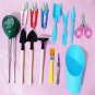 14pcs Garden Tools Kit 3-in-1 Soil PH Meter Analyzer Flower Plants Hygrometer Soil Professional Test