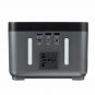 222wh Portable Solar Generator Power Supply Bank Energy Storage Lamp with USB Charger
