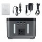 222wh Portable Solar Generator Power Supply Bank Energy Storage Lamp with USB Charger