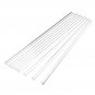 10Pcs 300x7x1mm Length 300mm OD 7mm 1mm Thick Wall Borosilicate Glass Blowing Tube Lab Factory Schoo