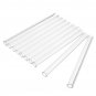 10Pcs 150x10x1.5mm Length 150mm OD 10mm 1.5mm Thick Wall Borosilicate Glass Blowing Tube Lab Factory