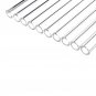 10Pcs 200x7x2mm Length 200mm OD 7mm 2mm Thick Wall Borosilicate Glass Blowing Tube Lab Factory Schoo