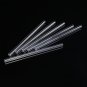 10Pcs Length 200mm OD 10mm 1.5mm Thick Wall Borosilicate Glass Blowing Tube Lab Factory School Home