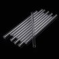 10Pcs Length 150mm OD 7mm 2mm Thick Wall Borosilicate Glass Blowing Tube Lab Factory School Home