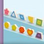 Wooden Toys Rings Montessori Math Toys Counting Fishing Board Child Kids Preschool Educational Learn