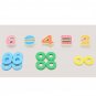 Wooden Toys Rings Montessori Math Toys Counting Fishing Board Child Kids Preschool Educational Learn