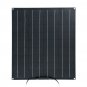 50W Solar Panel Matte Texture Field Vehicles Emergency Charger WIth 4 Protective Corners