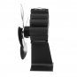 4 Blade Fireplace Heated Power Stove Fan Thermal Fire Heater Household Eco Fan Efficient Heat Distri