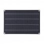 20W ETFE Solar Panel Field Vehicles Emergency Charger WIth 4 Protective Corners Single USB+DC