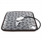 Pet Electric Heating Mat Cushion Waterproof Puppy Dog Cat Heated Pad Winter Warmer