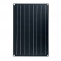 30W Waterproof Solar Panel Matte Texture Car Emergency Charger WIth 4 Protective Corners Dual USB+DC