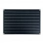 30W Waterproof Solar Panel Matte Texture Car Emergency Charger WIth 4 Protective Corners Dual USB+DC