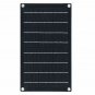 10W Waterproof Solar Panel Matte Texture Car Emergency Charger WIth 4 Protective Corners USB+DC