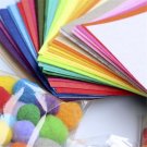 40Pcs 15x15cm Non-Woven Felt Fabric Polyester Cloth Felt Fabric DIY Bundle for Sewing Doll Handmade 