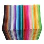 40Pcs 15x15cm Non-Woven Felt Fabric Polyester Cloth Felt Fabric DIY Bundle for Sewing Doll Handmade 