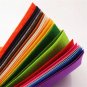 40Pcs 15x15cm Non-Woven Felt Fabric Polyester Cloth Felt Fabric DIY Bundle for Sewing Doll Handmade 