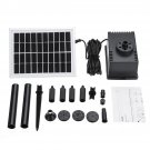 180L/H Solar Fountain Pump Kit Free Standing 2W Solar Panel Submersible Water Pump Pond Fish Tank Bi