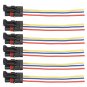 6Pcs Pulse Power Supply Plug Connector Pigtail For Polaris Ranger XP1000 & RS1 2018 2019
