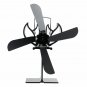 Heat Powered Stove Fan Wood Log Burner Fireplace Eco Fan Heating Distribution No Electricity Or Batt