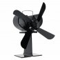 Heat Powered Stove Fan Wood Log Burner Fireplace Eco Fan Heating Distribution No Electricity Or Batt