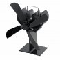 Heat Powered Stove Fan Wood Log Burner Fireplace Eco Fan Heating Distribution No Electricity Or Batt