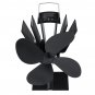 1100rpm Heat Powered Stove Fan Low Noise Wood Log Burner Fireplace Eco Friendly Fan No Battery No El