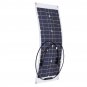20W 18V Monocrystalline Solar Panel For Motorhome Boat Connector Waterproof Power Solar Panel