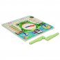 Kids Wooden Frog Clock Calendar Date Weather Board Learning Educational Toys