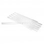 10Pcs 250mm OD 10mm 1.5mm Thick Wall Borosilicate Glass Blowing Lab Tube