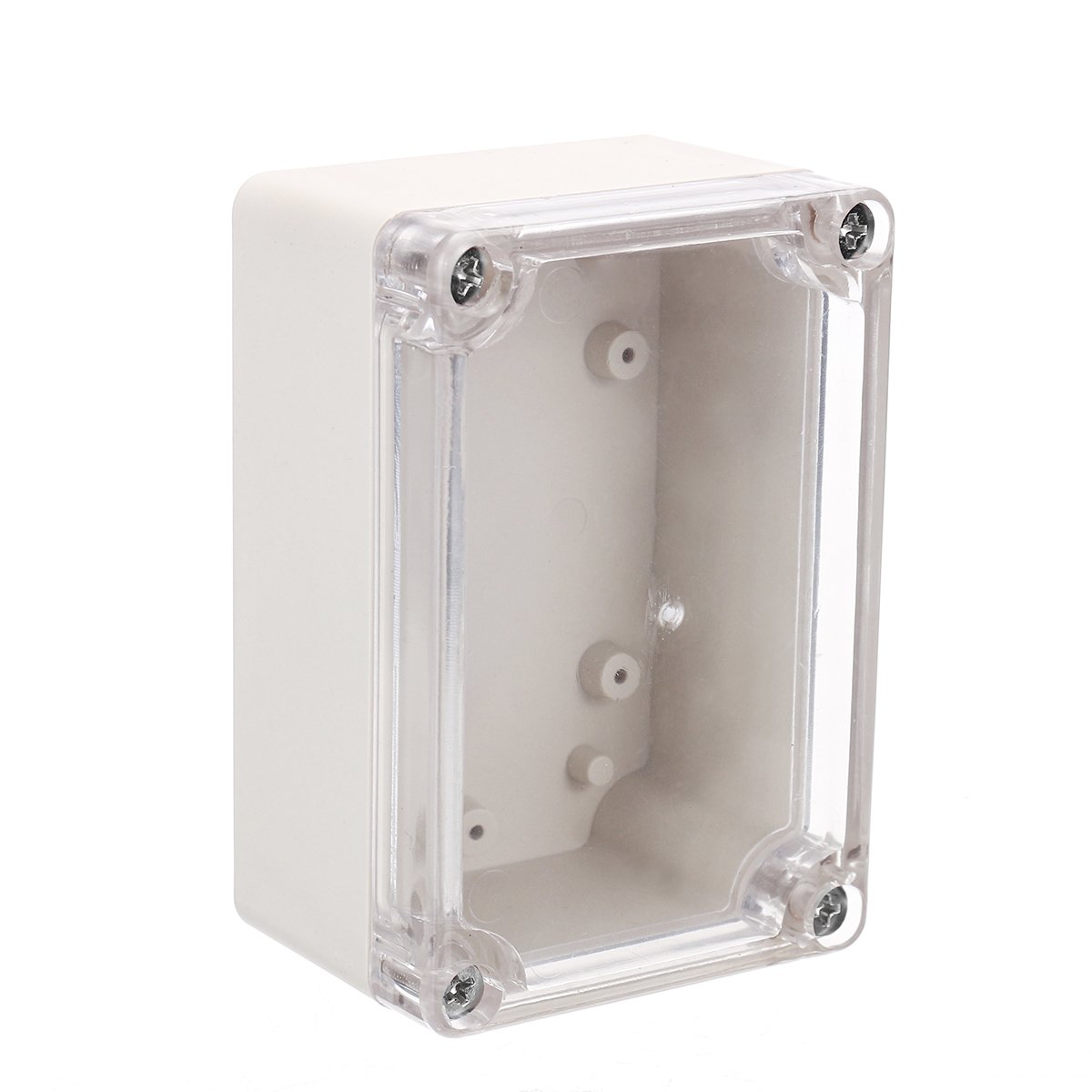 Clear Plastic Waterproof Electronic Project Box Case Enclosure Cover Electronic Project Case 100x68x